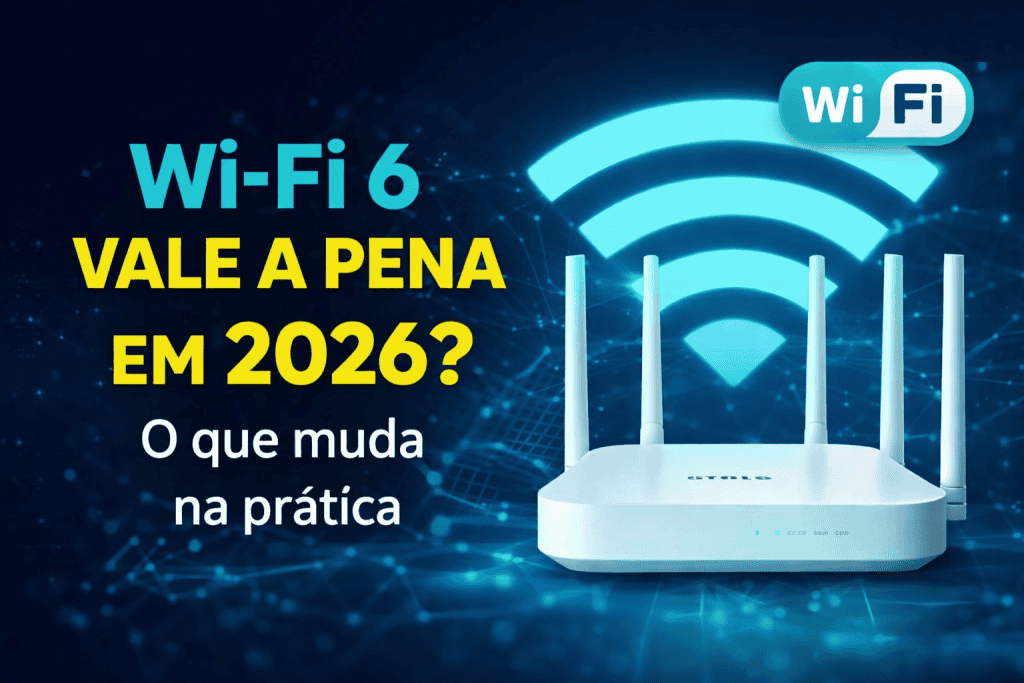 Wi-Fi 6 vale a pena em 2026? Diferenças reais, vantagens e quando atualizar