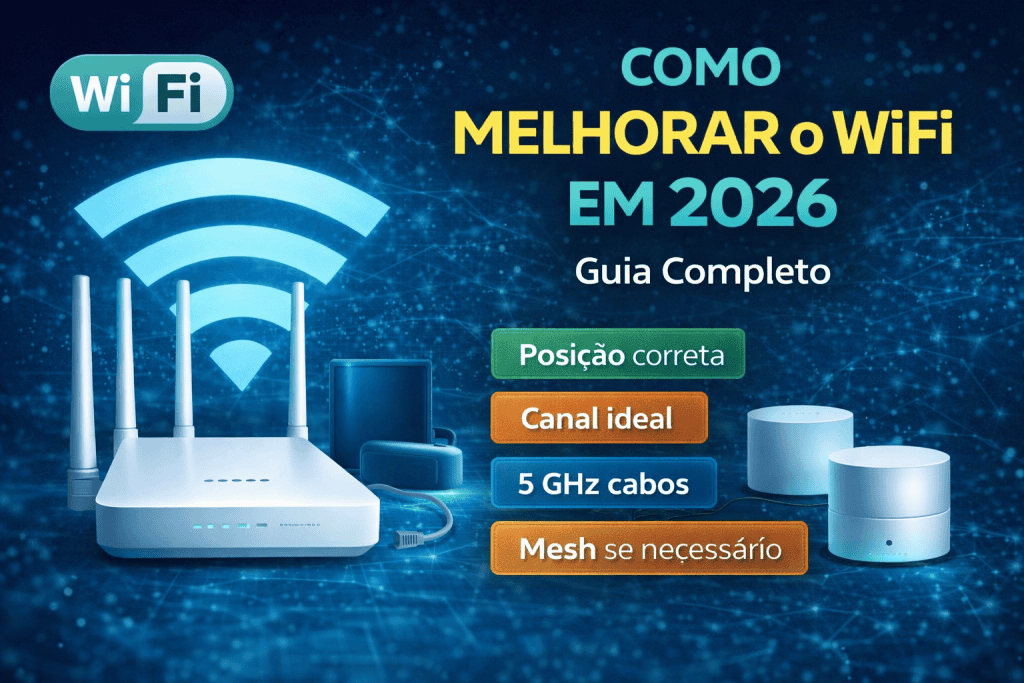 como melhorar o wifi em 2026 guia completo