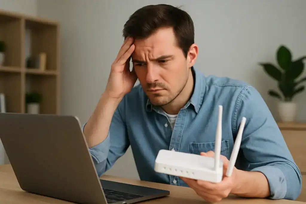 Internet lenta no Wi‑Fi: diagnostique e corrija