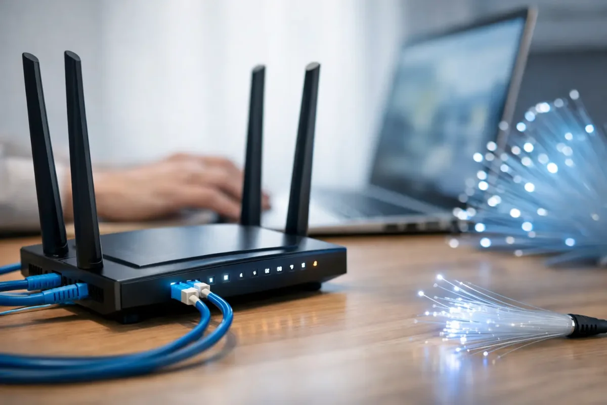 Como escolher roteador para fibra 1 Giga